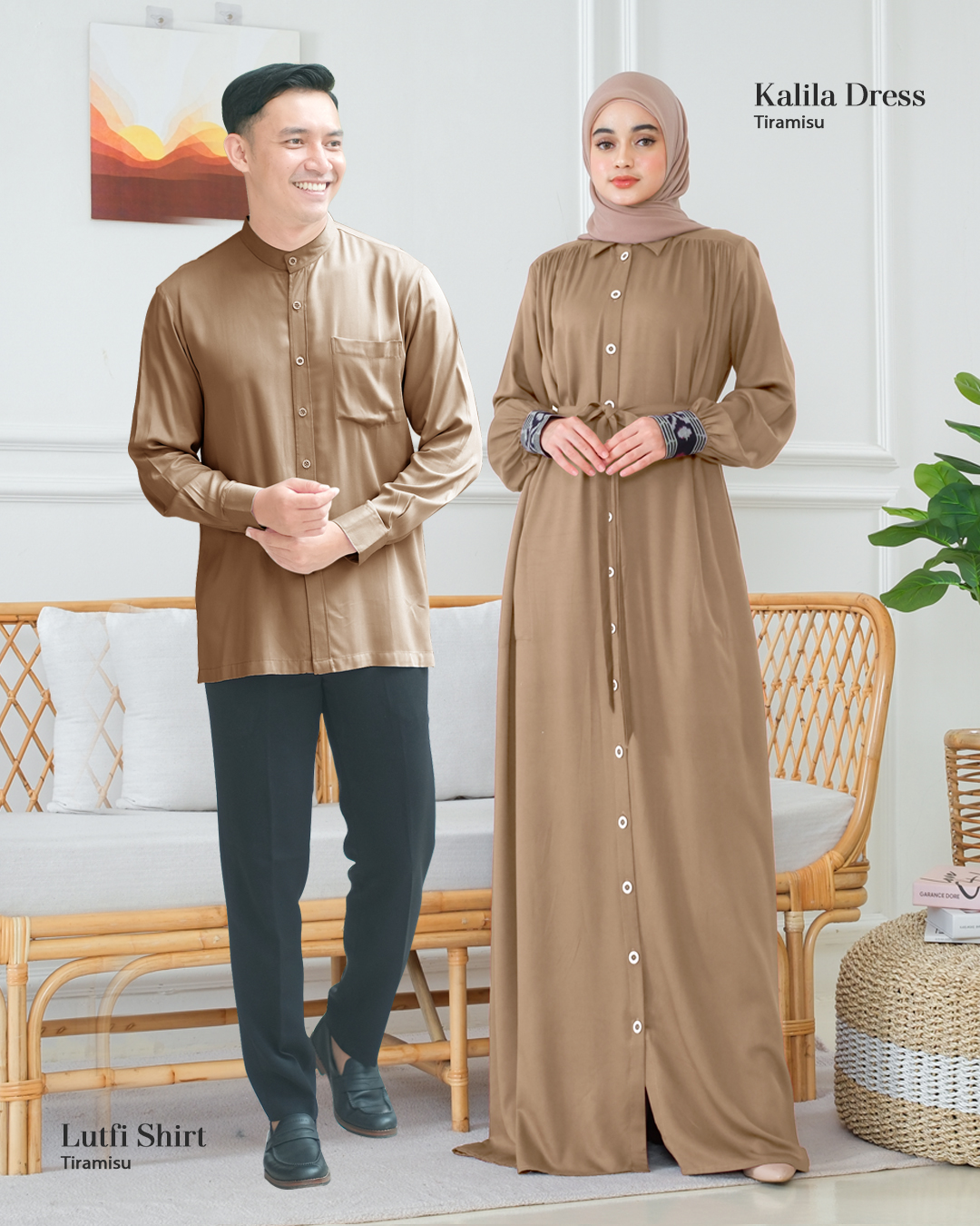 Couple-Kalila-Dress-x-Lutfi-Shirt