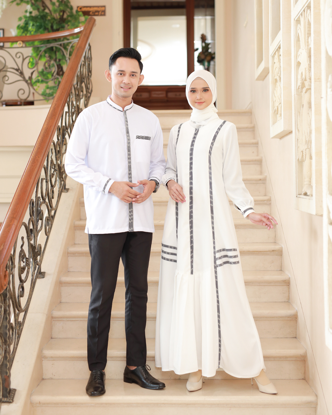 Couple-Milena-Dress-&-Mizan-Shirt-2